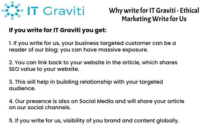 Ethical Marketing Why Write for us