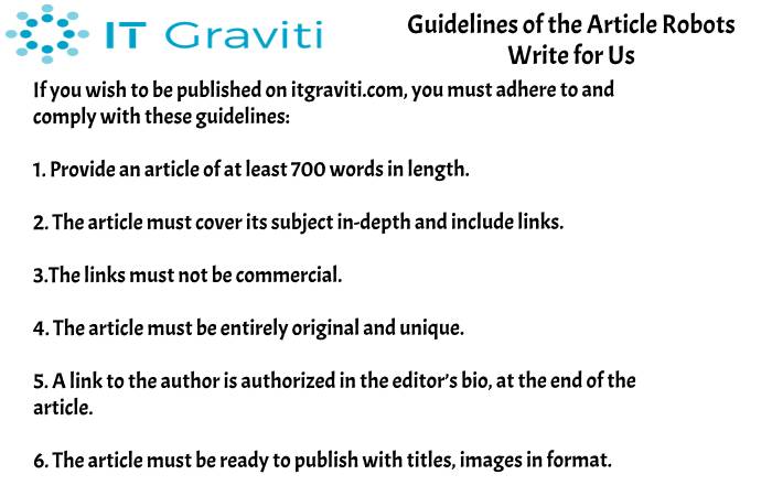 guidelines Robots  write for us(2)(18)