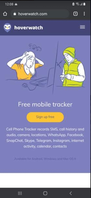 Hoverwatch - mobile tracker