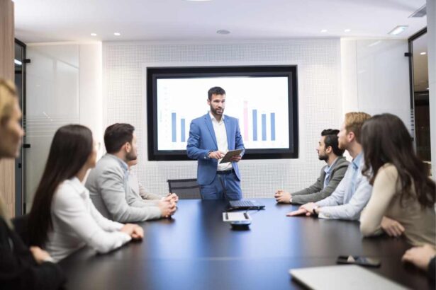 meeting room in a business