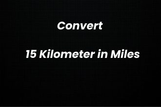 15 Kilometer in Miles