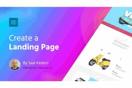 landing page