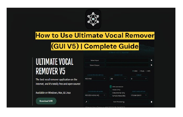 Alt: how to use utimate vocal remover