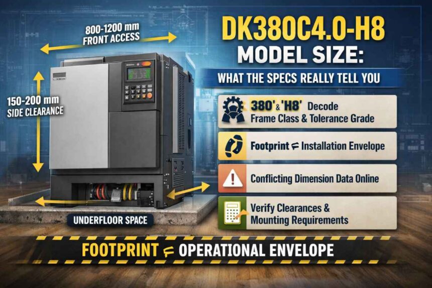 how dk380c4.0-h8 model size
