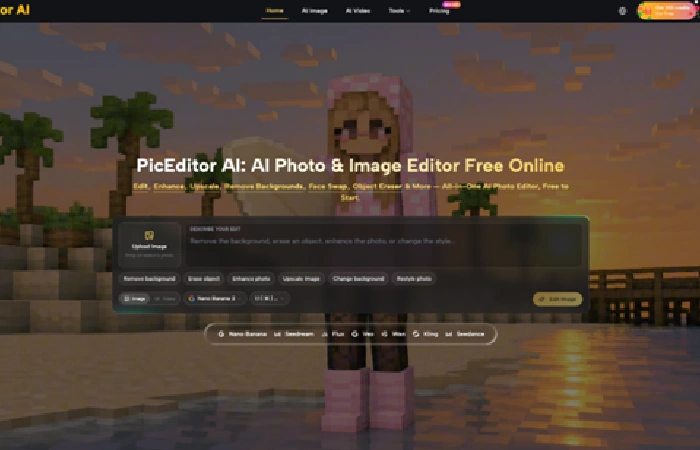 PicEditor AI photo and image editor with AI editing tools